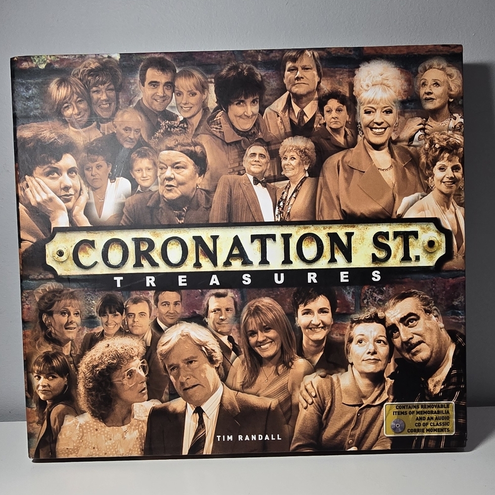 Coronation Treasures Collectable Book With Memorabilia